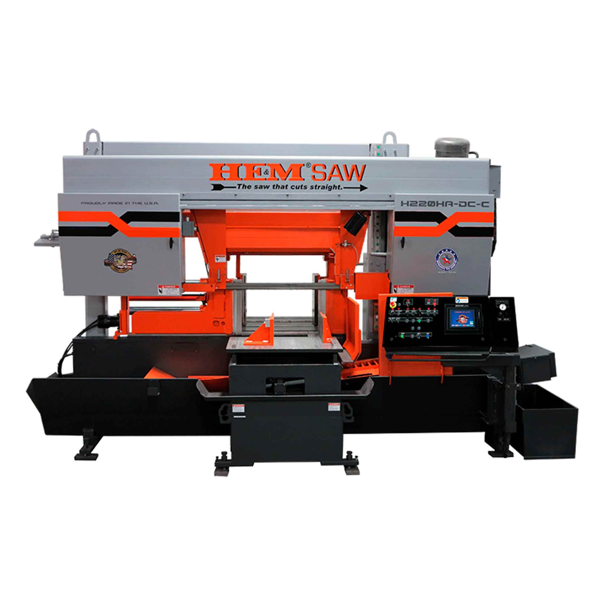 HEM SAW-H220HA-DC-CTS / H220HA-DC-CTS Máquina de Sierra Cinta Doble Columna H220HA-DC-CTS